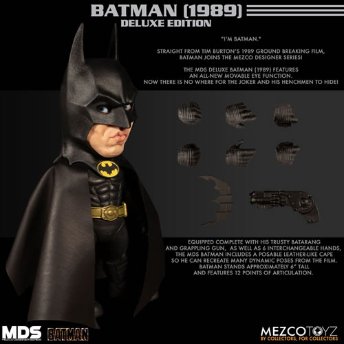 M.D.S. Figures - DC Comics - 6" Deluxe Batman 1989