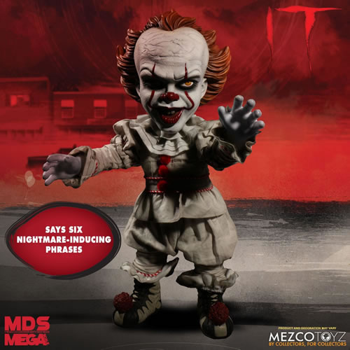 M.D.S. Figures - IT (2017 Movie) - 15" Mega Scale Pennywise Talking Doll