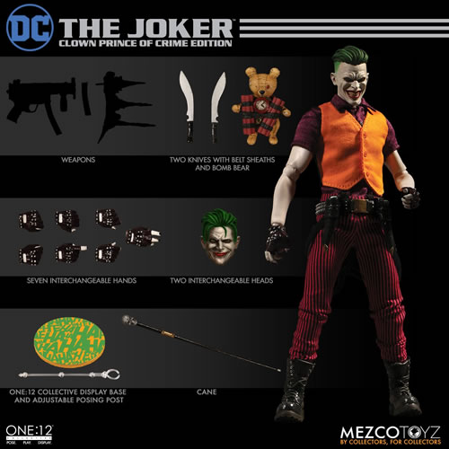 One:12 Collective Figures - DC Comic's - The Joker (Clown Prince Of Crime Edtion)