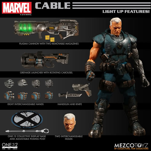 One:12 Collective Figures - Marvel - Cable