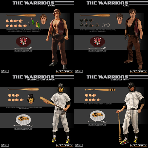 One:12 Collective Figures - The Warriors Deluxe Box Set