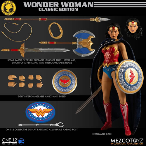 One:12 Collective Figures - DC Comics - Wonder Woman Classic Edition NYCC 2019 Exclusive