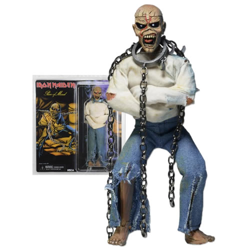 Retro Clothed Action Figures - Iron Maiden - 8" Piece Of Mind Eddie