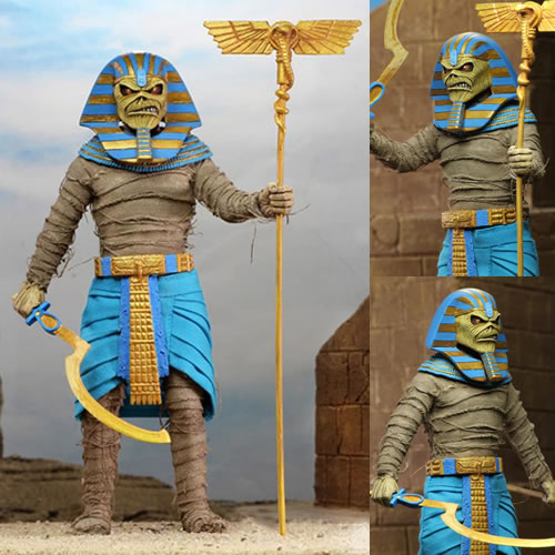 Retro Clothed Action Figures - Iron Maiden - 8" Pharaoh Eddie