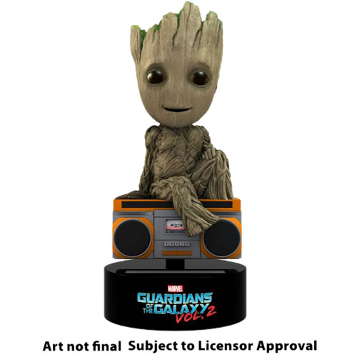 Solar Power Body Knockers - Guardians Of The Galaxy 2 - Groot