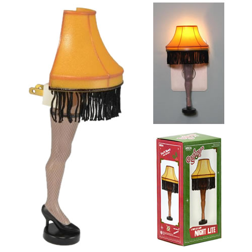 Lamps - Christmas Story - Night Light Leg Lamp