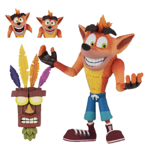 Crash Bandicoot 7" Scale Figures - Ultra Deluxe Crash Bandicoot