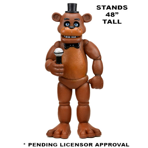 Five Nights At Freddys Figures - 48" Large Scale Foam Replica Freddy