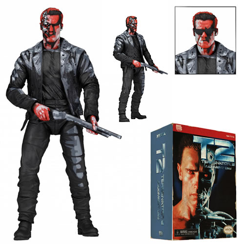 Terminator 7" Figures - Terminator 2 T-800 Video Game Appearance