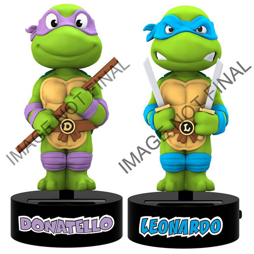 Solar Power Body Knockers - TMNT - Leonardo & Donatello Set