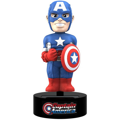 Solar Power Body Knockers - Marvel - Captain America