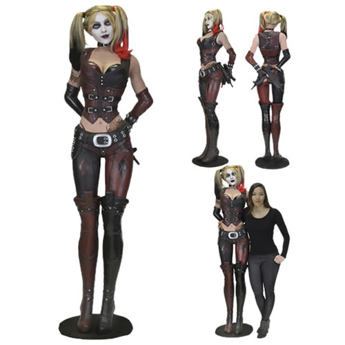 Life-Size Foam Replicas - Batman Arkham City - 1/1 Scale Harley Quinn Figure