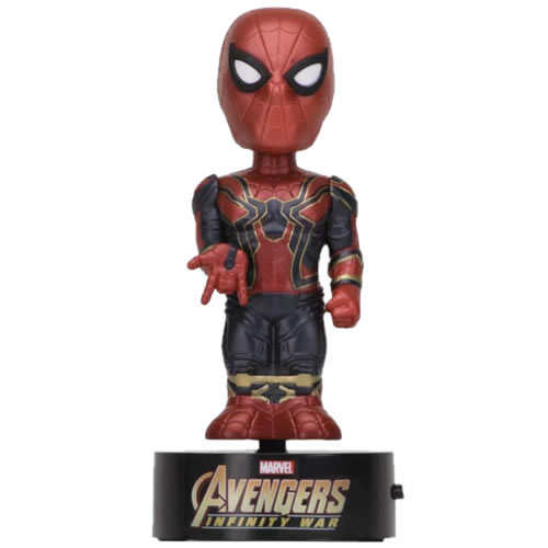 Solar Power Body Knockers - Avengers 3 Infinity War Movie - Spider-Man