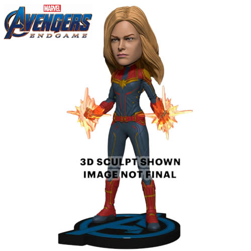 Head Knockers Figures - Avengers 4 Endgame Movie - Captain Marvel