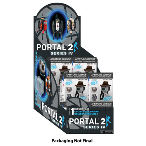 Portal 2 Figures - Series IV - 12pc Assorted Blind Box Display