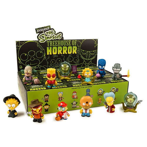 The Simpsons Figures - 20pc 3" Tree House Of Horrors Blind Box Display