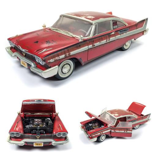 1:18 Scale Diecast - Christine - Christine (Dirty Version) (Plymouth Fury '58)