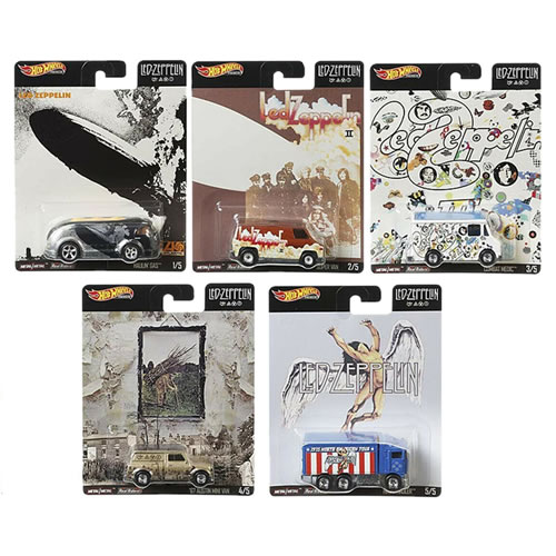 1:64 Scale Diecast - Hot Wheels - Pop Culture Led Zeppelin E Assortment (2020)