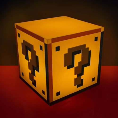 Lamps - Nintendo - Super Mario - Question Block Light