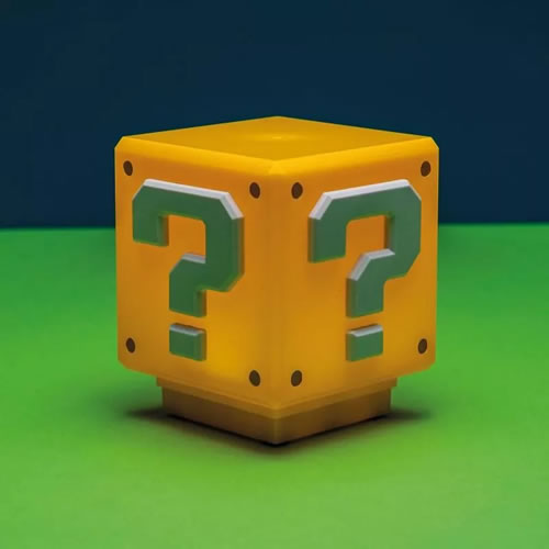 Lamps - Nintendo - Super Mario - Mini Question Block Light