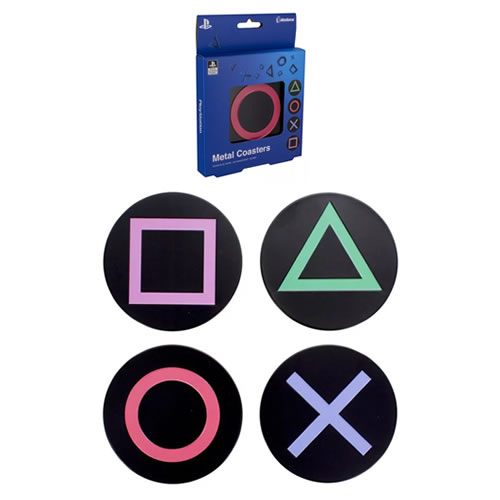 Coasters - Playstation - Metal Coasters