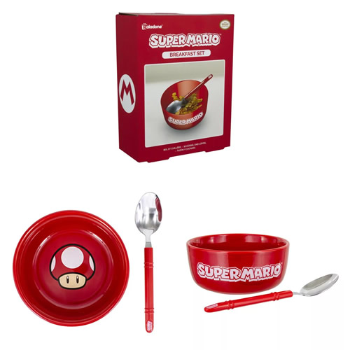 Super Mario Bros Accessories - Breakfast Set