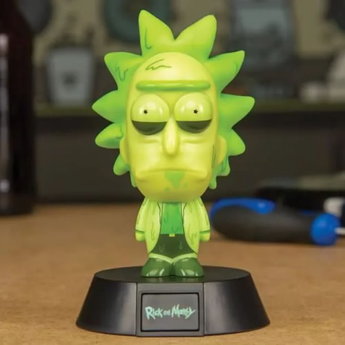 Lamps - Rick And Morty - Toxic Rick Icon Light