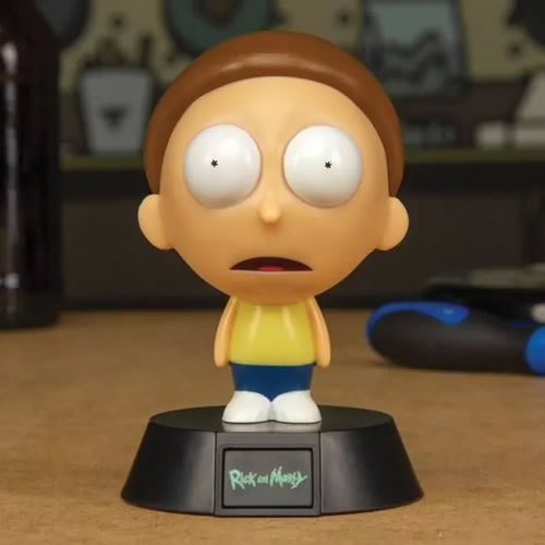 Lamps - Rick And Morty - Morty Icon Light