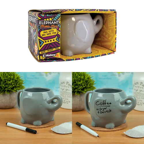 Drinkware - Elephant Memo Mug