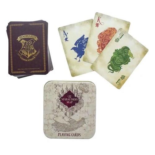 Playing Cards - Harry Potter - Marauder Map