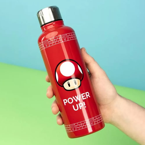 Drinkware - Nintendo - Super Mario Bros - Power Up Water Bottle