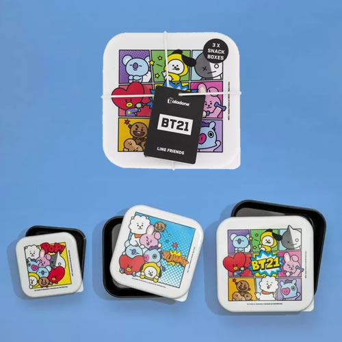 BT21 Accessories - Snack Boxes