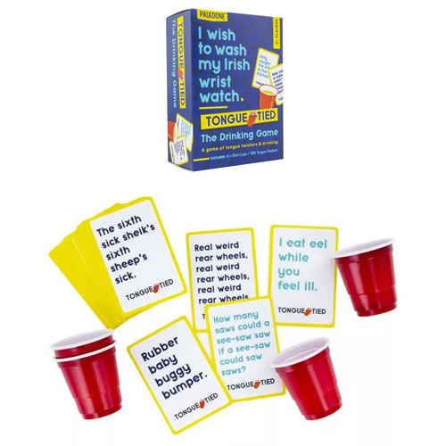 Games - Tongue Tied Drinking Game