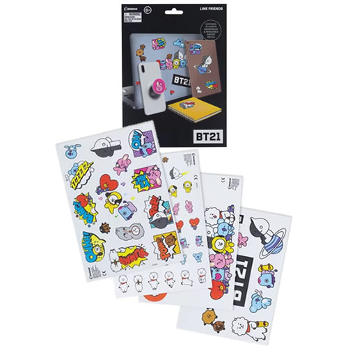 Stationary - BT21 - Gadget Decals Sheets