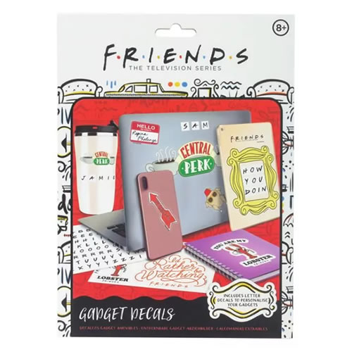 Stationary - Friends - Gadget Decals Sheets