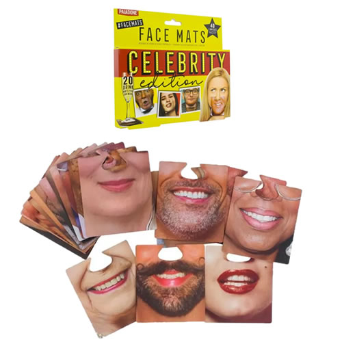 Games - Celebrity Face Mats