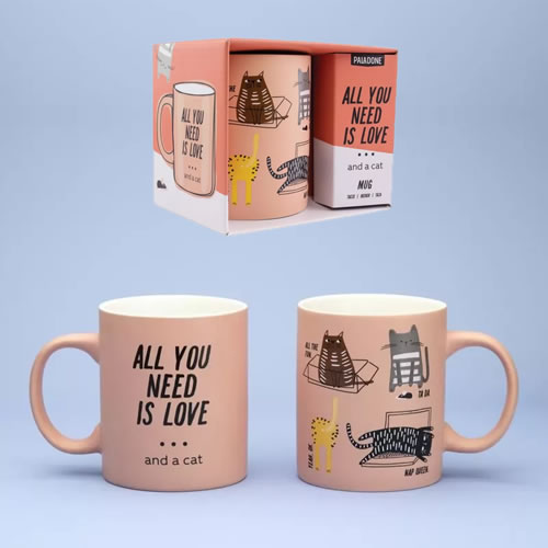 Drinkware - All You Need Is Love And A Cat Mug