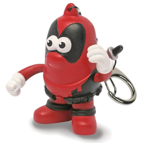 Mr Potato Head Keychains - Marvel - Deadpool