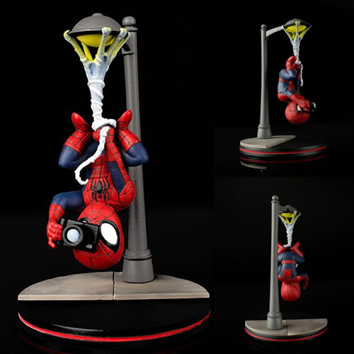 Q-Fig Dioramas - Marvel - Spider-Man Spider Cam