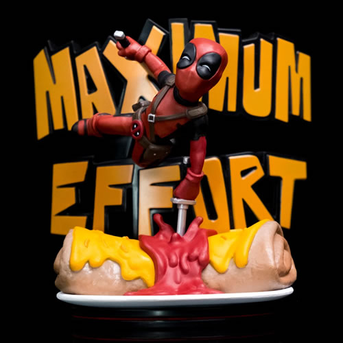 Q-Fig Max Dioramas - Marvel - Deadpool (Maximum Effort)