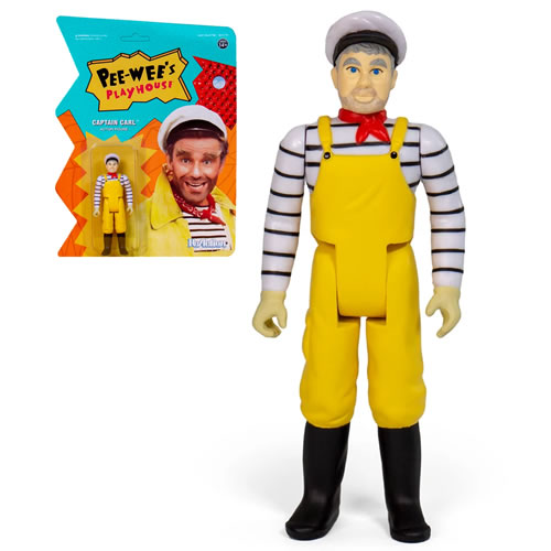 Reaction Figures - Pee-Wee's Playhouse - Captain Carl