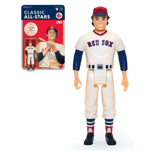 Reaction Figures - MLB Classic - Carlton Fisk (Boston Red Sox)