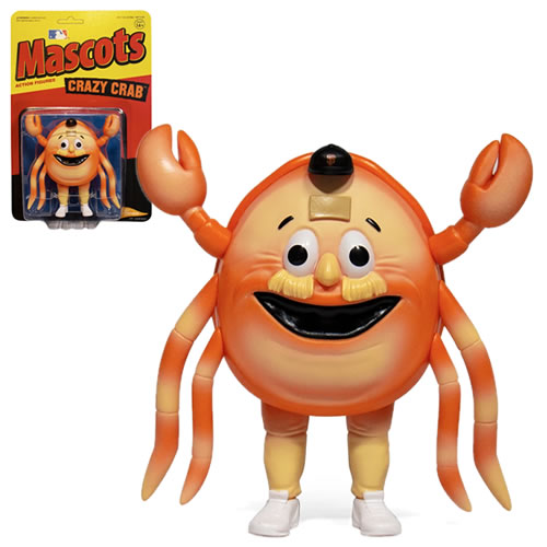 Reaction Figures - MLB Mascots - Crazy Crab (San Francisco Giants)