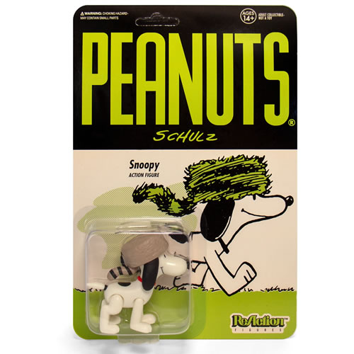 Reaction Figures - Peanuts - W01 - Raccoon Hat Snoopy