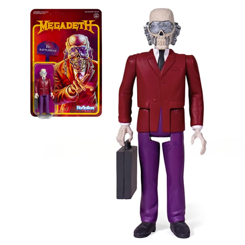 Reaction Figures - Megadeth - Vic Rattlehead