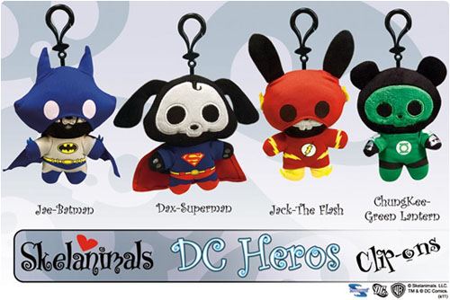 Skelanimals DC Clip-Ons - Jae as Batman