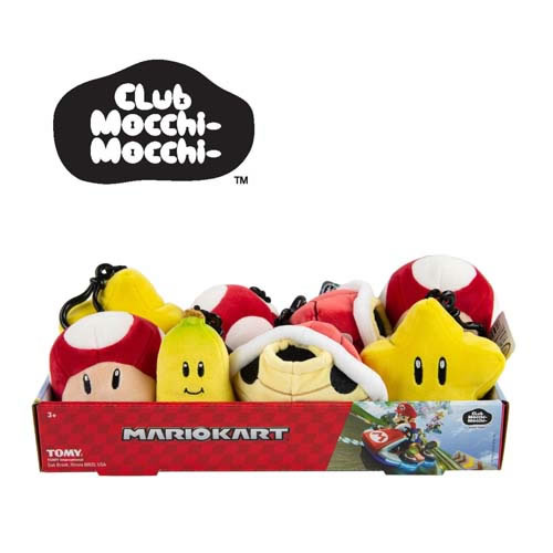 Club Mocchi Mocchi Plush - Nintendo - Clip-On Assortment A1