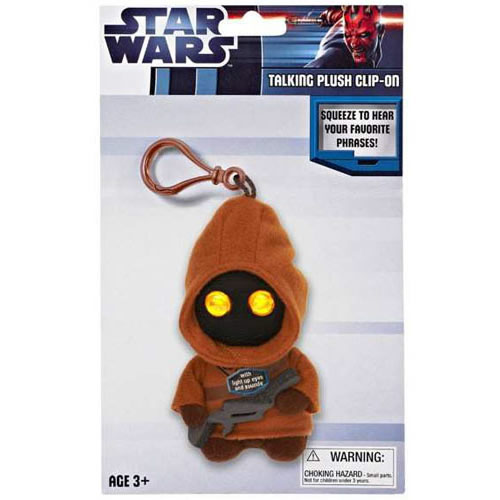 Star Wars 4" Talking Clip-On Plush - Jawa