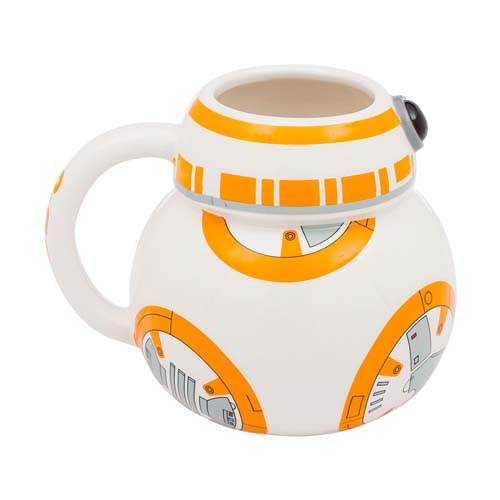 Drinkware - Star Wars - 18 oz. The Force Awakens BB-8 Ceramic Sculpted Mug