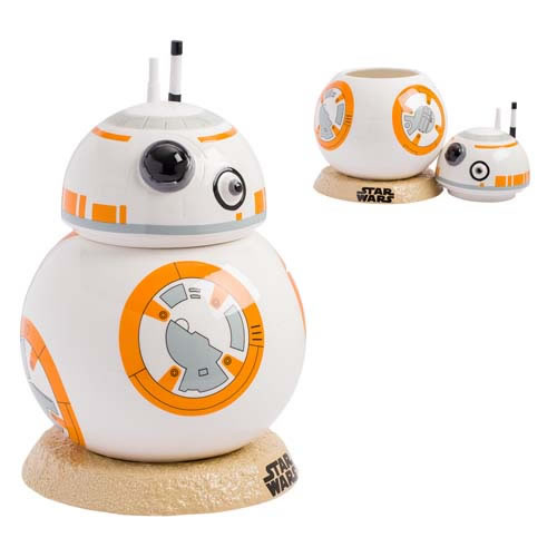 Star Wars Accessories - BB-8 Ceramic Sculpted Cookie Jar